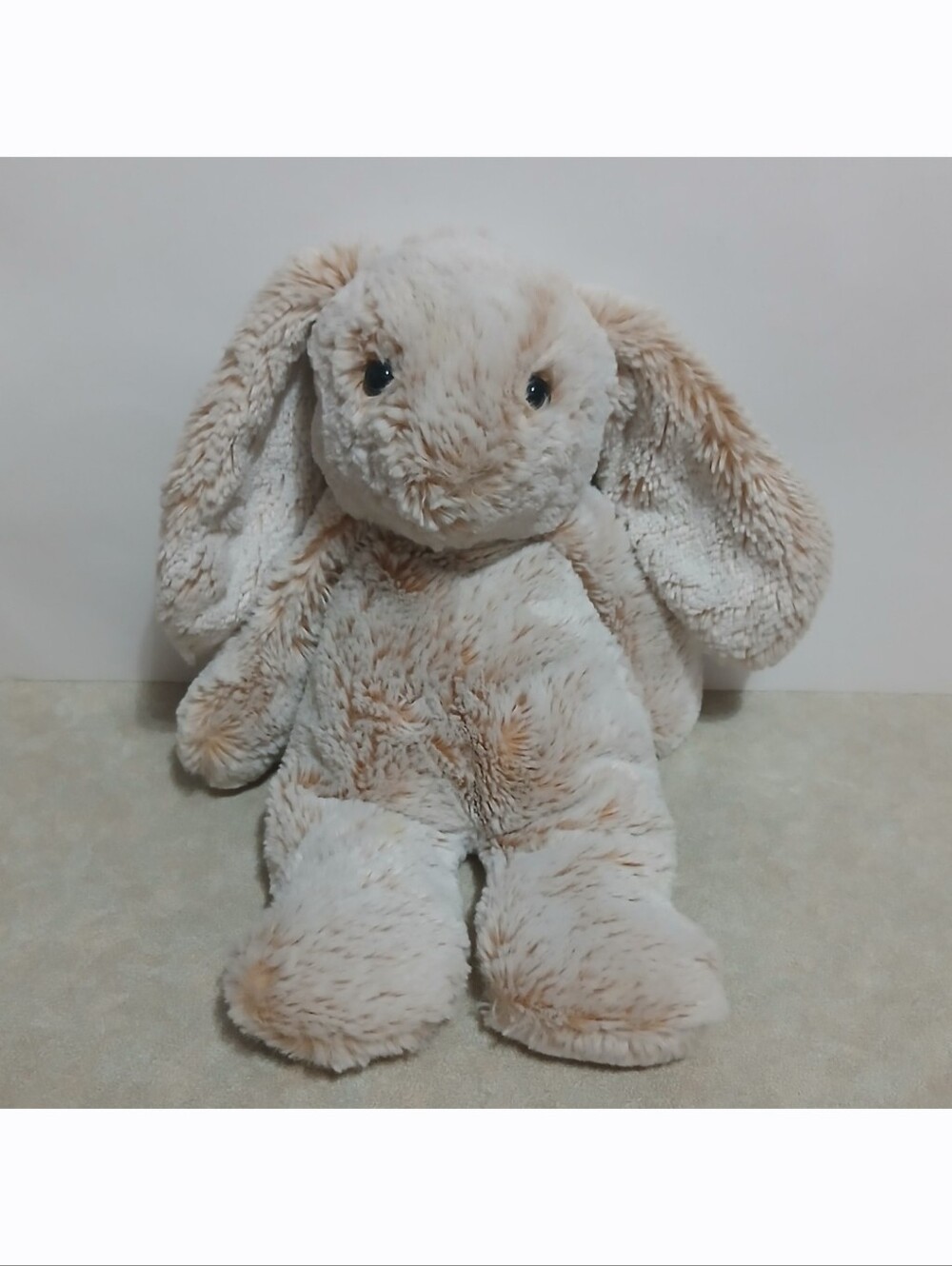 Aurora World 2019 Beige Bunny Rabbit 11” Plush Stuffed Animal Toy Soft